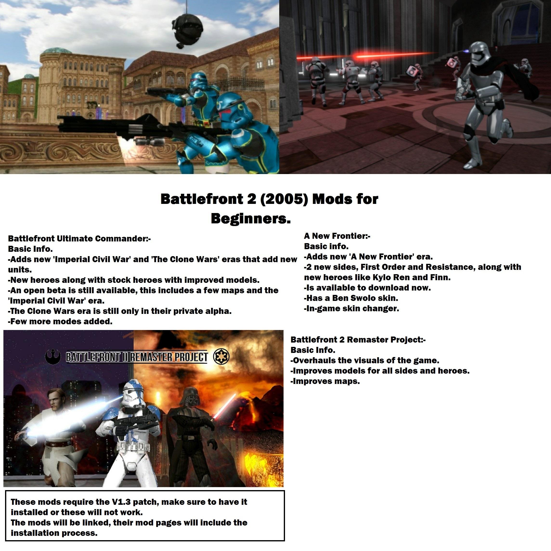 battlefront 2 how to install mods
